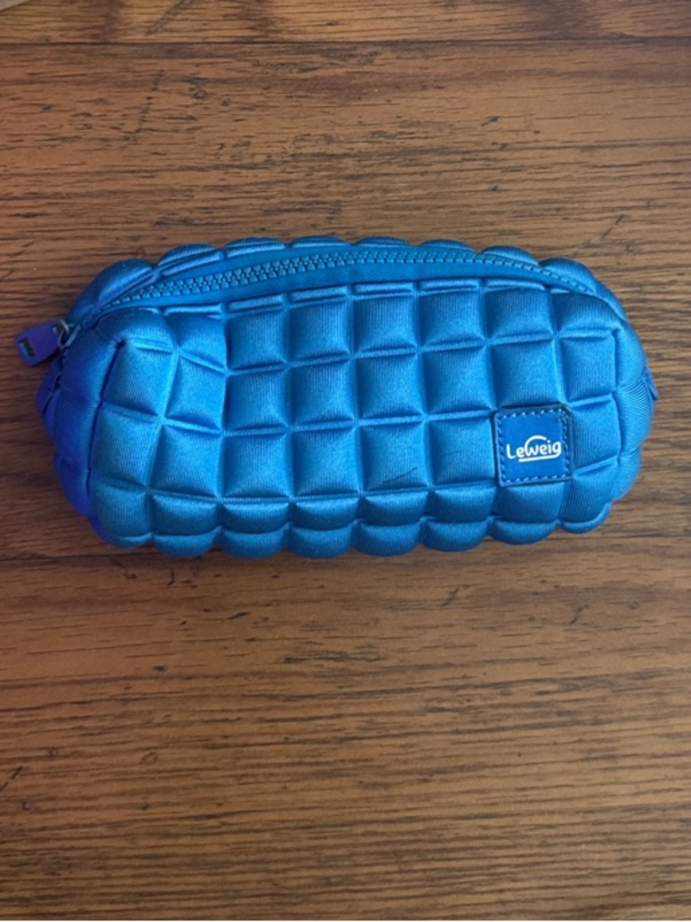 LeSportsac Blue Quilted Cosmetic Case 38.B1